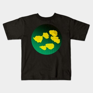 Yellow Flowers Kids T-Shirt